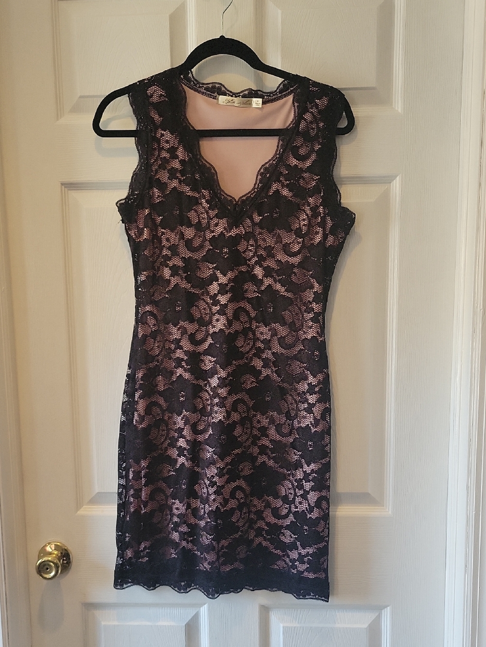Liberty Love Black Lace Sheath